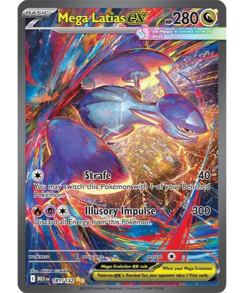 Mega Evolution Base 181/132 - Mega Latias ex [Special Illustration Rare]