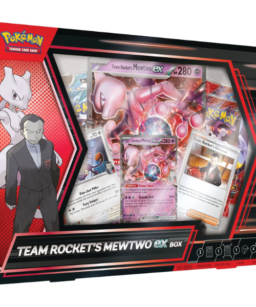 Pokemon TCG Team Rocket's Mewtwo Ex Box