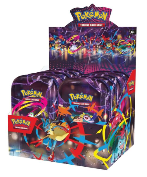 Pokémon TCG - Mega Heroes Mini Tin Display