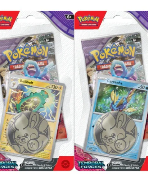 Pokemon Scarlet & Violet Temporal Forces Checklane Blister Pack