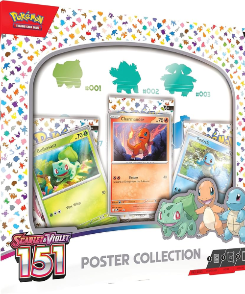 Pokémon TCG Scarlet & Violet 151 Poster Collection