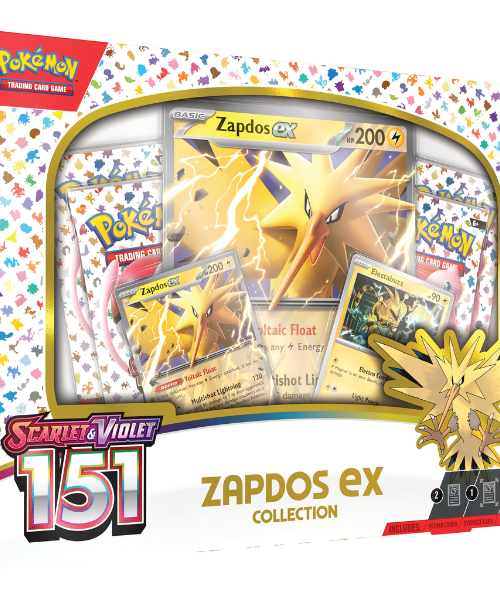 Pokémon TCG Scarlet & Violet 151 Zapdos EX Collection